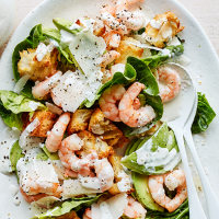 Recipe for Creamy prawn and avocado salad
